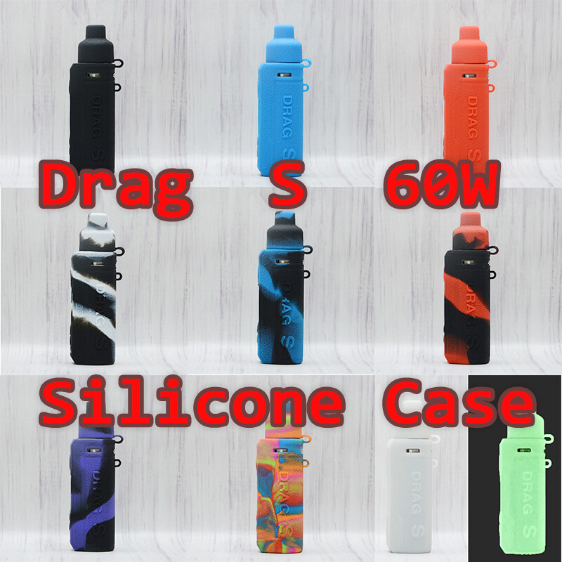 Voopoo Drag Case: Silicone Protective Skin Cover With Free Lanyard For Drag  S2 & Nano 2