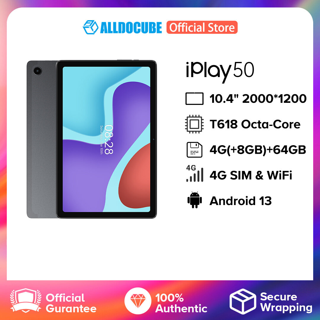 8A ALLDOCUBE iplay50 : 10.4インチタブレット 4G - タブレットPC