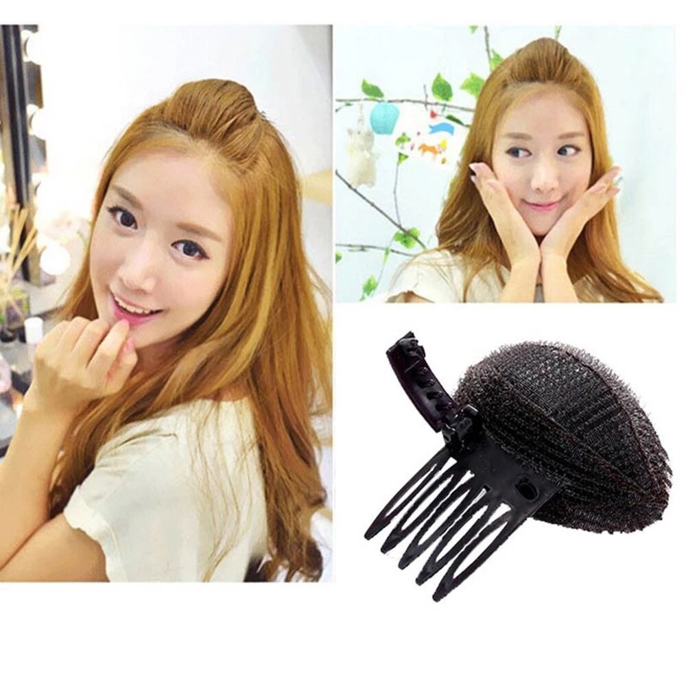 Magic Forehead Hair Volume Fluffy Sponge Clip Professional Women Fashion  Makeup Comb Hair Clips | Lazada
