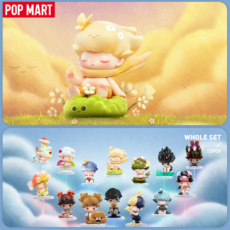 Pop mart action figures dimoo by your side series blind box