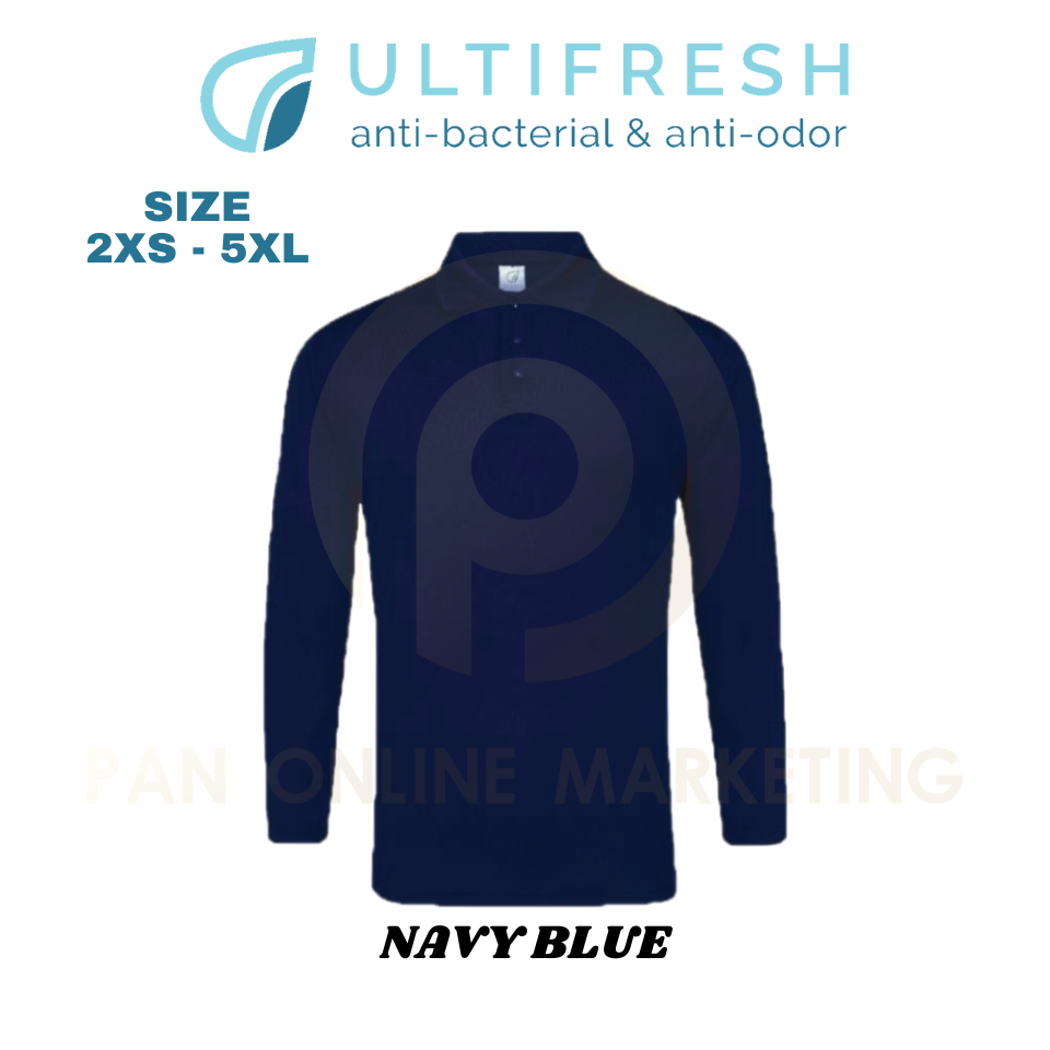 Performance Long Sleeve Dri-Fit Polo Shirt (UDF27)