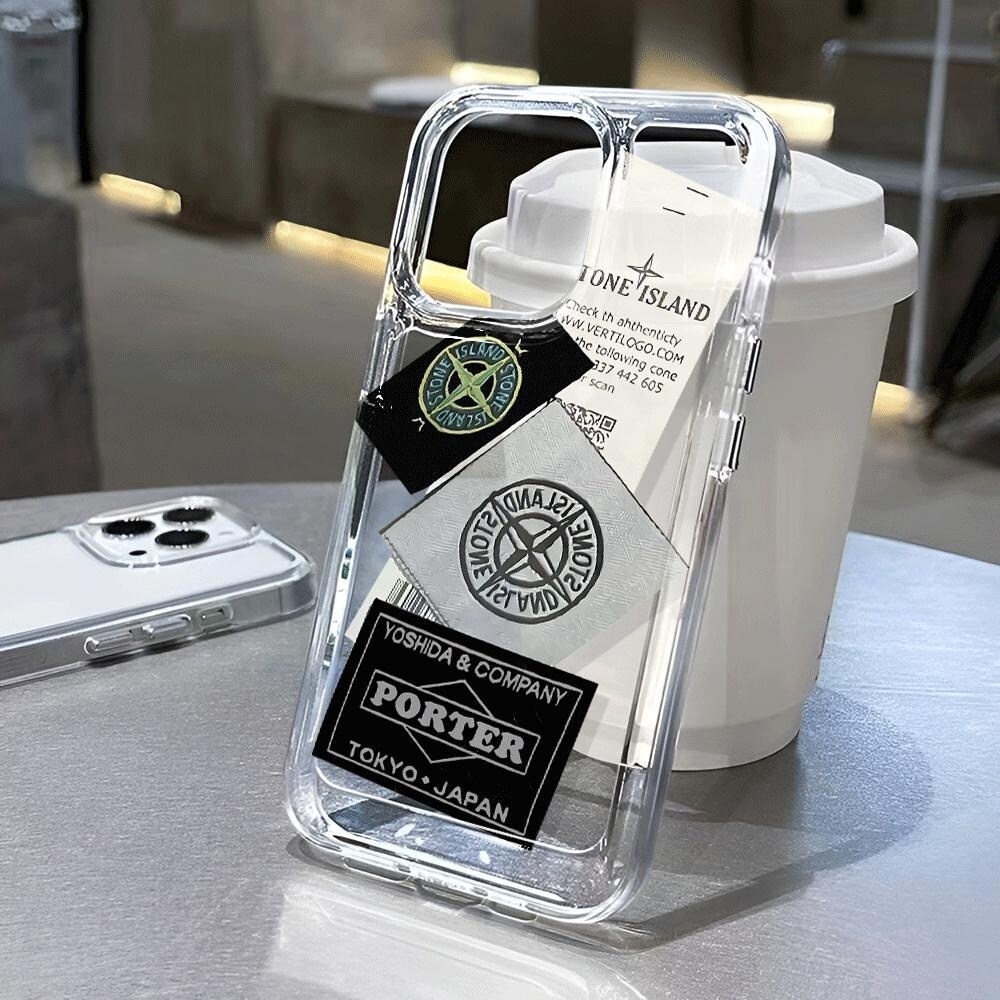 Coque de protection Stone Island iPhone 13/14 noir : Achat occasion | Coquilles et protections Noir Neuf, avec étiquette