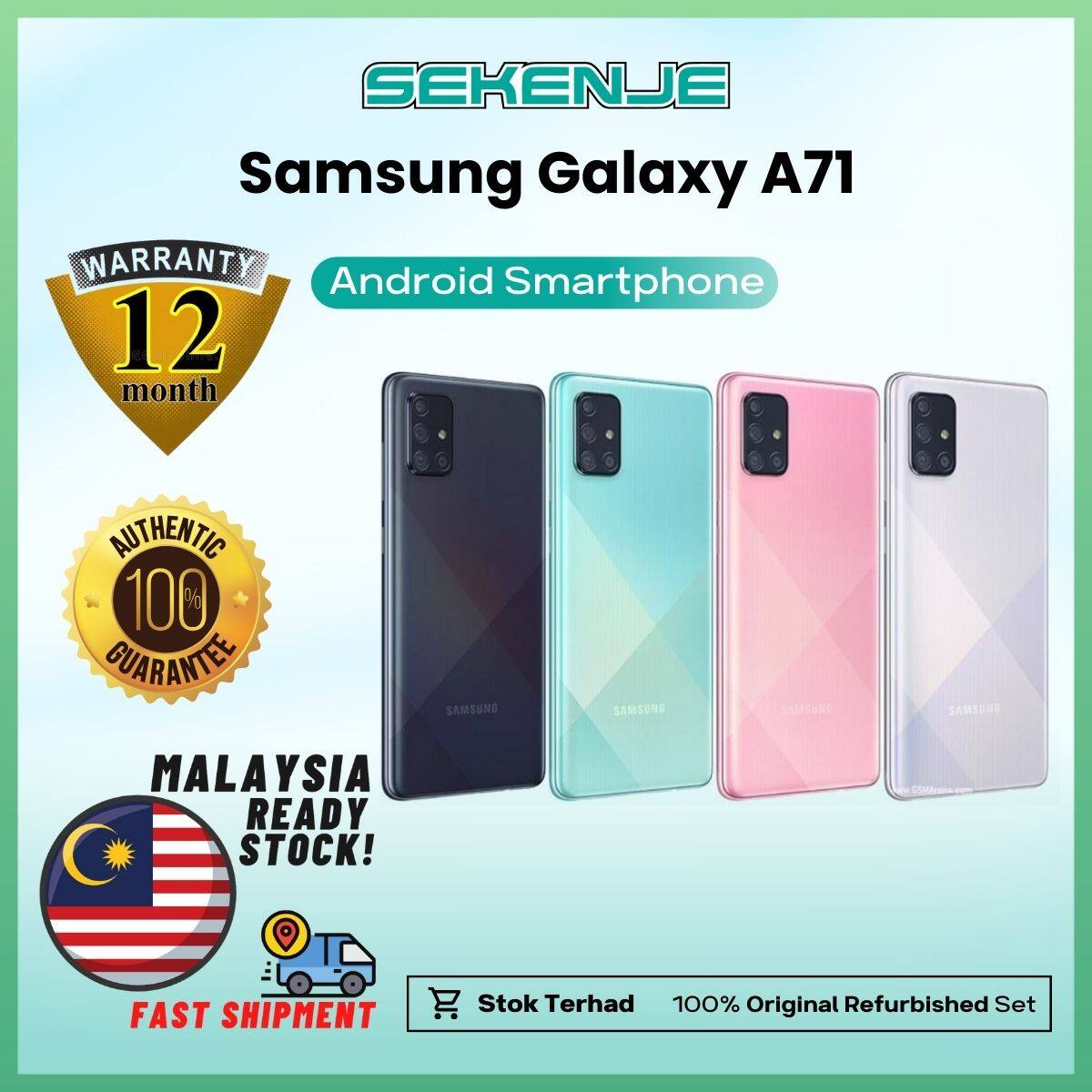 Spesifikasi Samsung Samsung Galaxy A71 Original Galaxy A71 A71