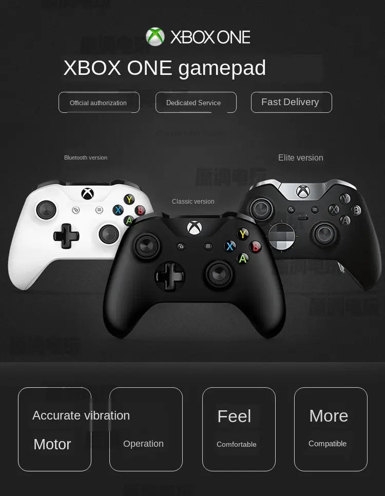 xbox controller black and white