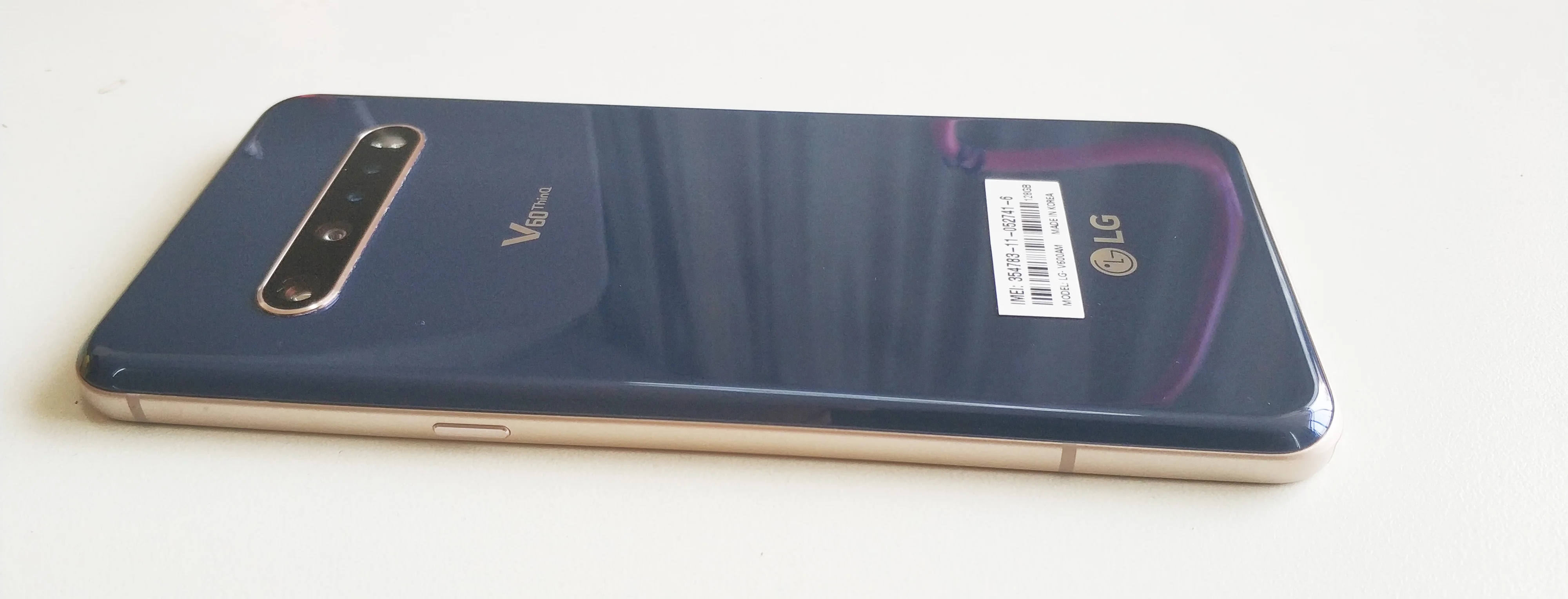 Unlocked LG V60 ThinQ 5G V600A/T/V 6.8" 8GB+128G Qualcomm865 In-Screen Fingerprint Smart Phone · v17
