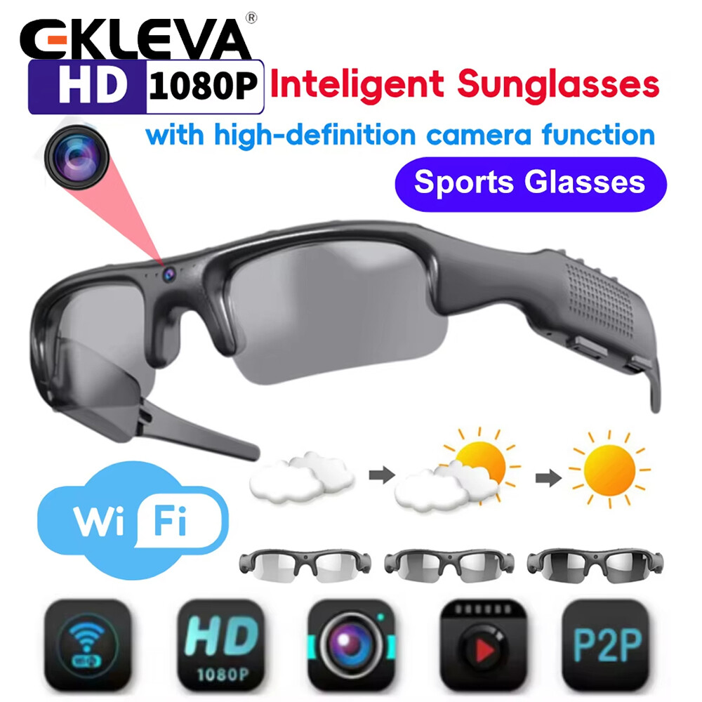 Ứng dụng Wifi đầu ghi video Độ nét cao ekleva 1080P thể thao ngoài trời Máy ảnh DV kính thông minh Camera góc rộng 170 ° máy ảnh thể thao cưỡi