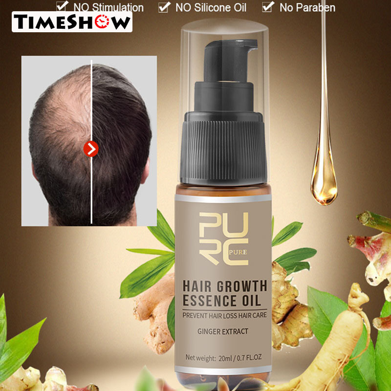 Gambar TimeShow Hair Growth Spray Stimulates New Hair Growth Hair Loss Treatment Essential Oil Stimulates New Hair Growth Hair Loss Treatment Essential Oil Hair Growth Spray Useful for Promotes Thicker Fuller Hair