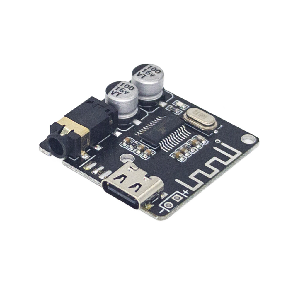 Loại-C âm thanh Bluetooth bảng mạch thu VHM-314 Bluetooth 5.0 MP3 Lossless Bảng Giải mã âm thanh nổi không dây âm nhạc mô-đun 3.7-5V