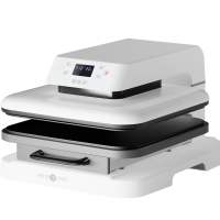 HTVRONT Auto Heat Press Machine 15x15 Inch with Auto Release for T-Shirts Sublimation Vinyl Transfer Crafts DIY