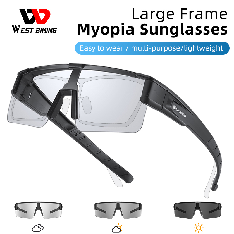 West biking kính râm phân cực đổi màu kính uv400 tầm nhìn hd cho nam nữ kính râm lái xe đạp câu cá kính râm chống nắng gọng nhẹ tương thích với kính cận thị