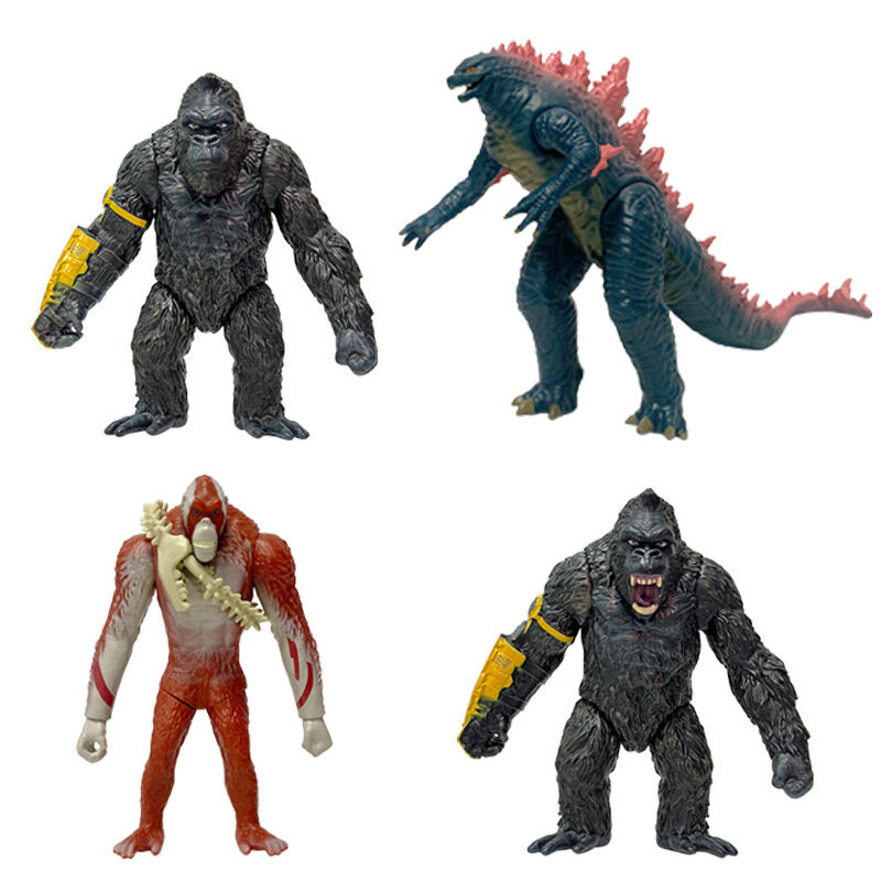 New King Kong hình con khỉ Godzilla VS King Kong 2 Đế Chế Mới tượng mô hình đồ chơi 17cm