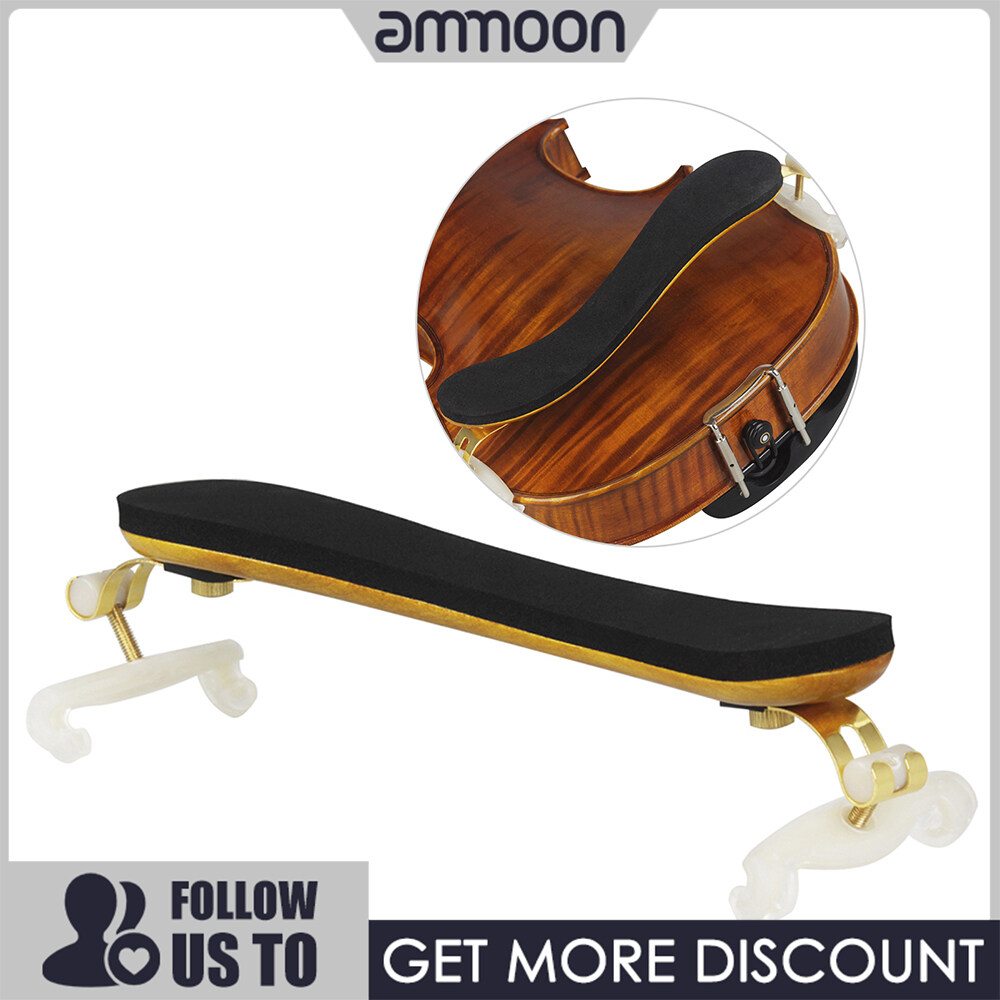 [ammoon]quà bí mật Astonvilla AS-560 Solid Wood Fiddle Violin Shoulder Rest for 3/4 & 4/4 Violins