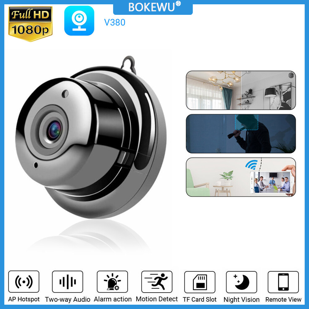 BOKEWU V380 1080P Camera IP Camera Montion Detection WiFi Camera Security