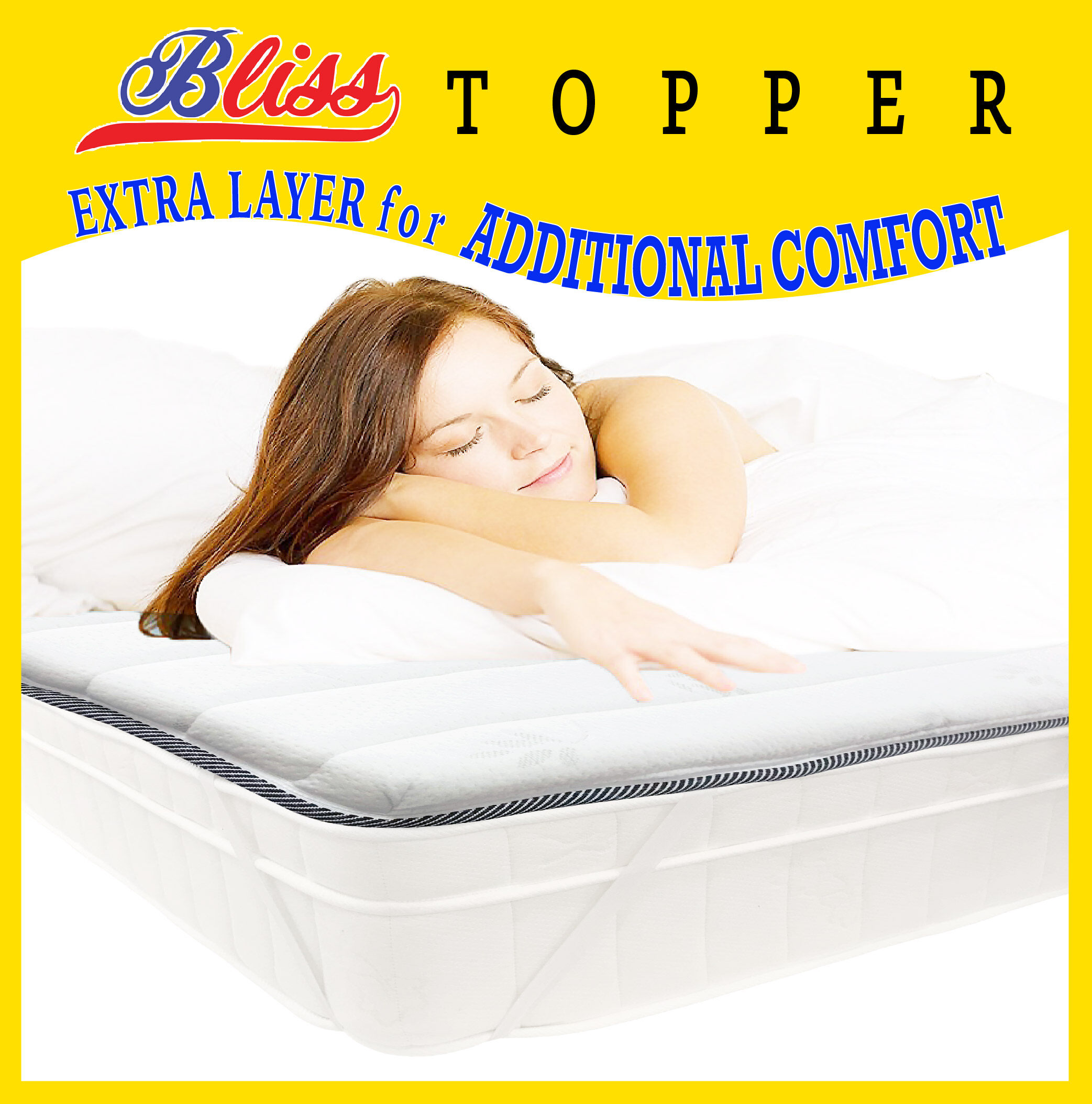 comfort tech bliss mattress topper