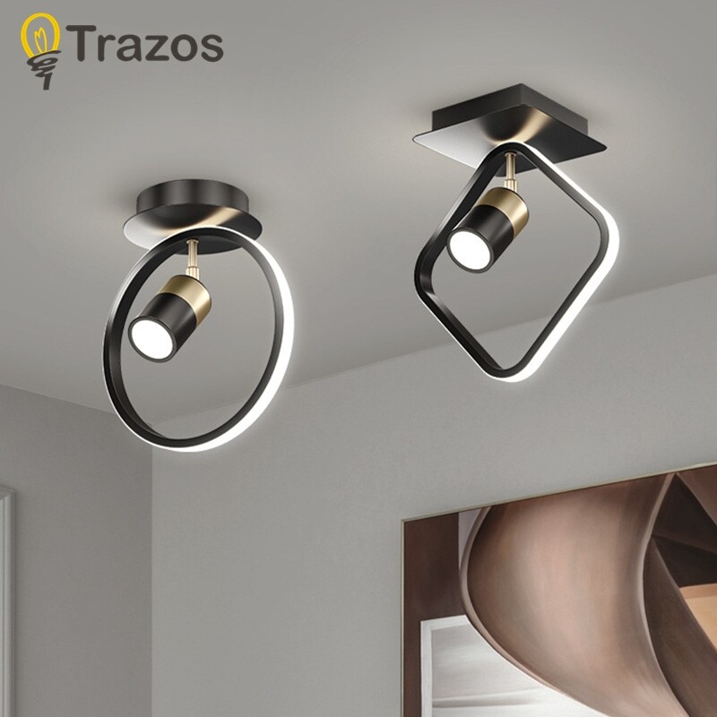Đèn trần led hiện đại cho phòng khách phòng ngủ ban công lối đi lối vào phòng học nhà bếp hình vuông đèn trần gia đình