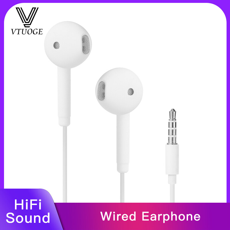 VTUOGE In Ear Headphones Wired Earphone Noise Cancelling Earbuds HIFI