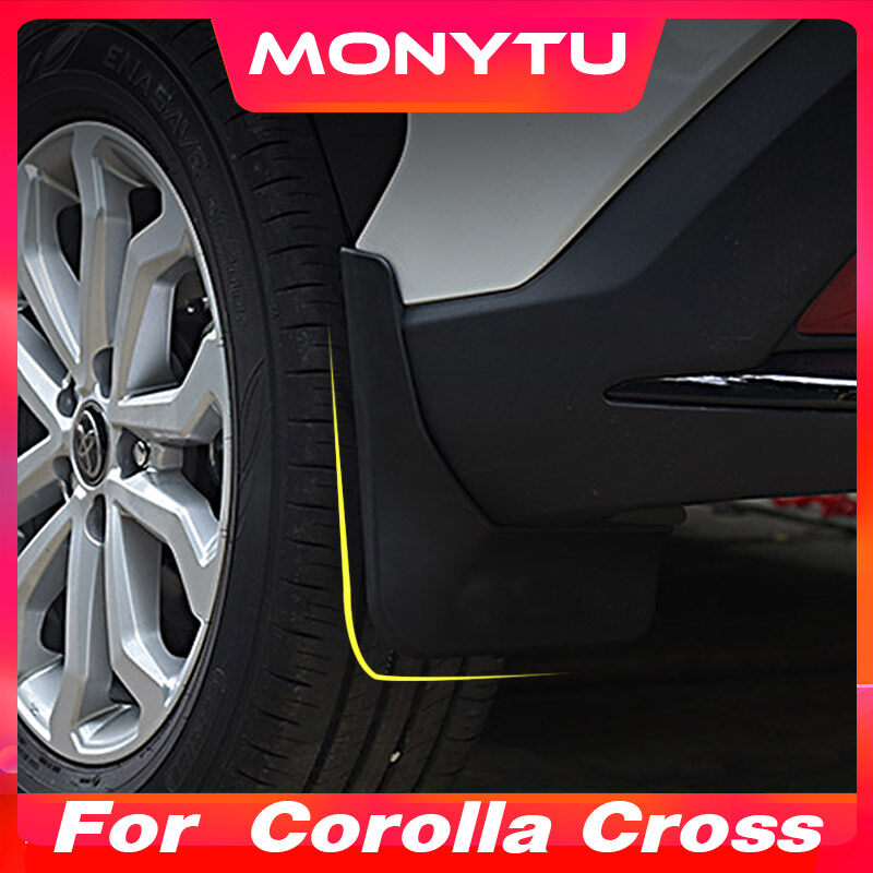 4 Pcs For Toyota Corolla Cross 2021 2022 2023 Car Mudguards Mud Flaps