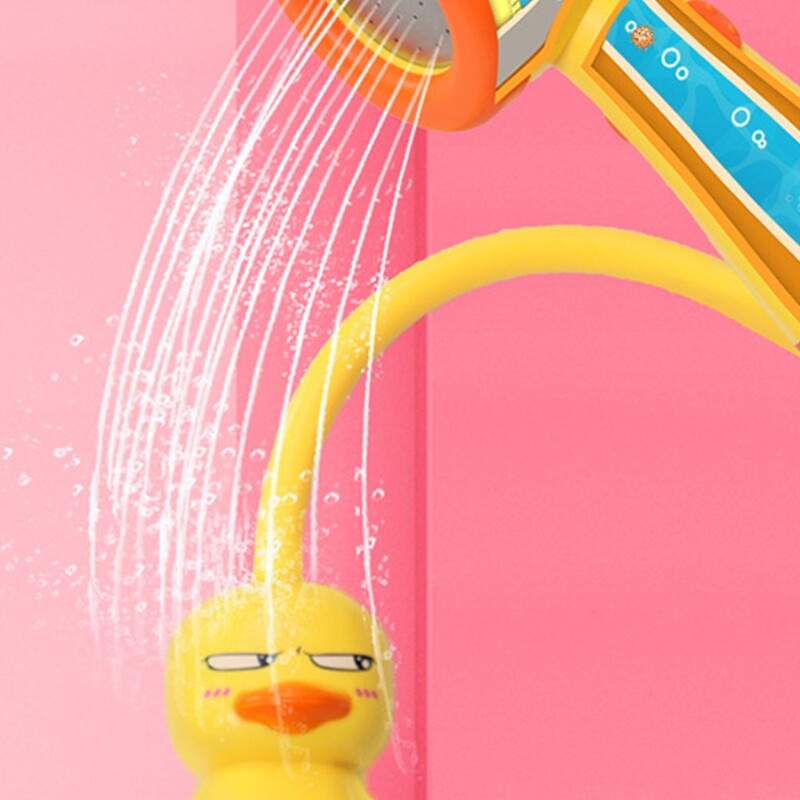 [hàng có sẵn 100%] đồ chơi tắm cho bé đầu phun nước đồ chơi chơi nước đồ chơi đài phun nước vòi hoa sen vịt hoạt hình đồ chơi phun nước bồn tắm điện cho trẻ sơ sinh 2