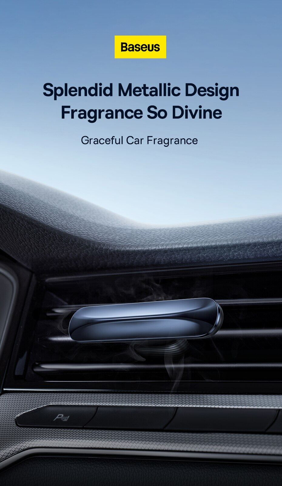 baseus luxury car air freshener long 1
