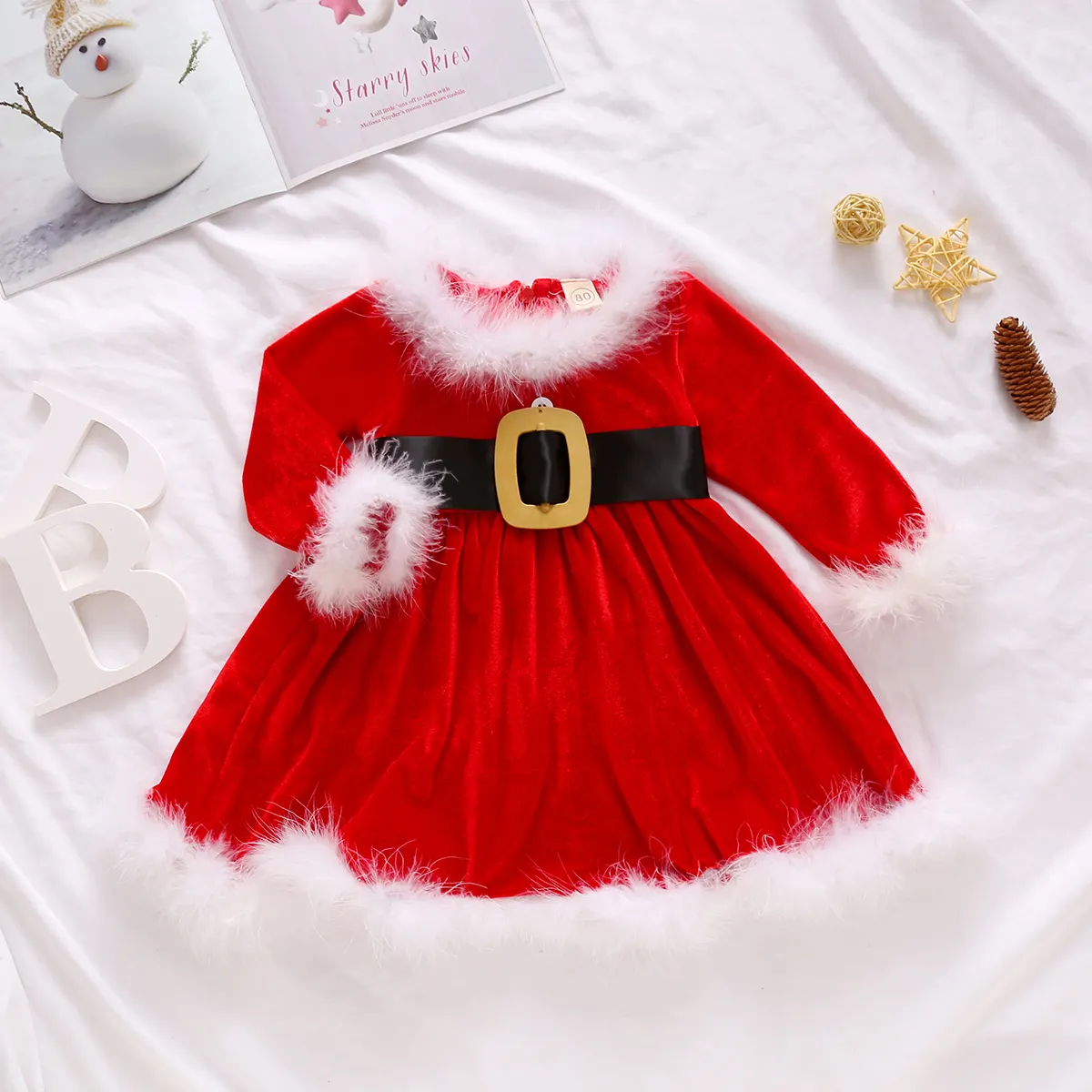 christmas outfit for 6 month old girl