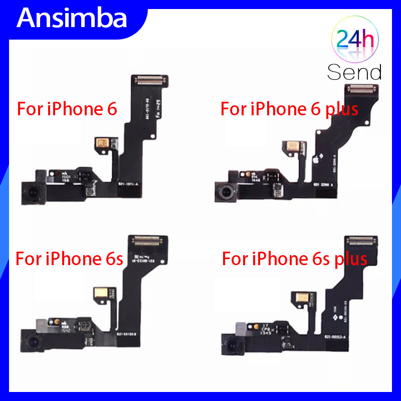 Ansimba camera trước chính hãng cho iphone 6 6s 6plus 6splus camera trước cảm biến tiệm cận phải cáp dẻo phía sau kèm dụng cụ