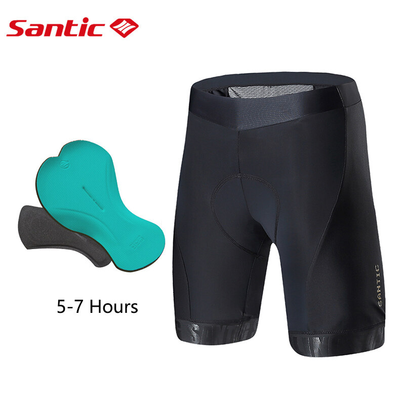 Santic Men Cycling Shorts Breathable Quick-dry MTB Road Bike Shorts Anti