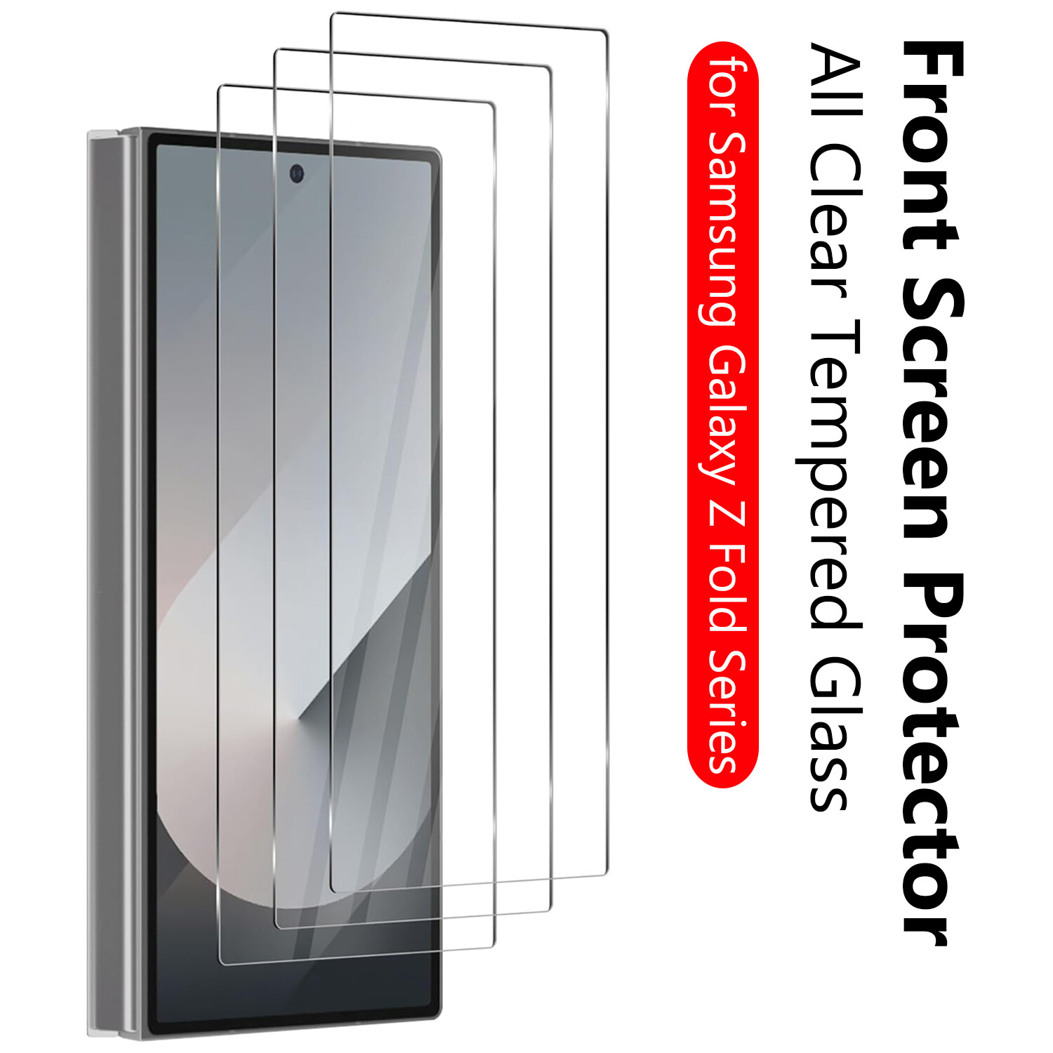 Bảo vệ màn hình cho Samsung Galaxy Z fold6 fold5 fold4 fold3 kính cường lực phủ keo toàn bộ cho Galaxy Z Fold 6 5 4 3