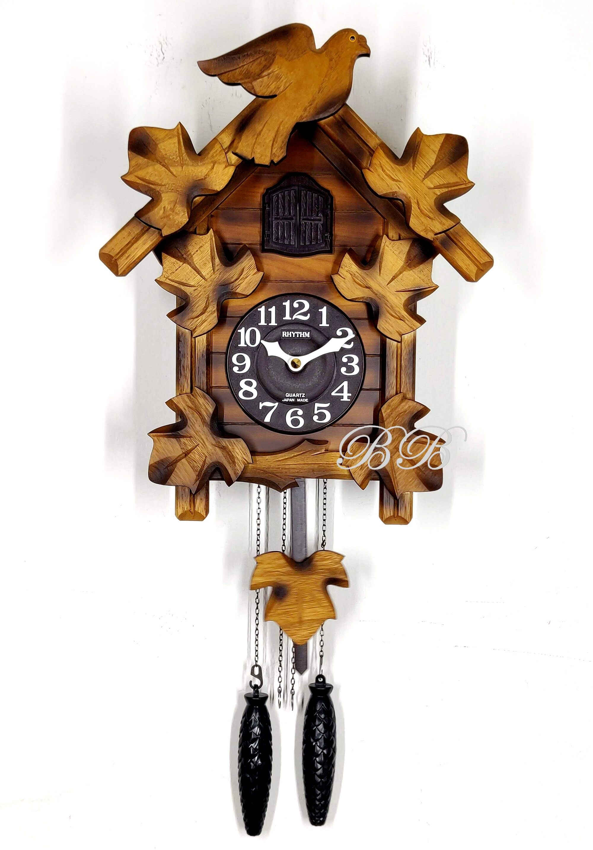 Cuckoo Clock Kit Rhythm (RHYTHM) Cuckoo Clock Stylish Bellows Type