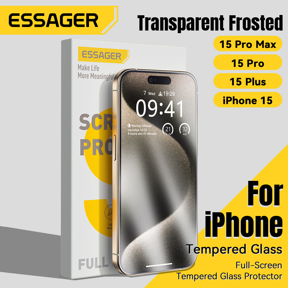 Essager Miếng dán màn hình Đầy Đủ Màn Hình HD Tempered màng phim trong suốt Và Minh Bạch Frostrd Điệ