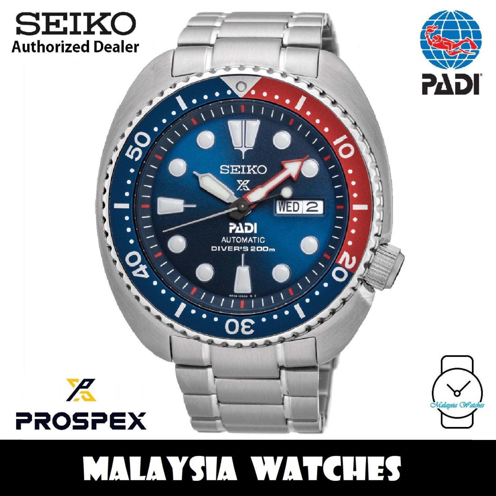 Seiko Prospex PADI TURTLE Automatic Divers 200M SRPE99K1 Special Edition Gents Watch (Old Model Number SRPA21K1)