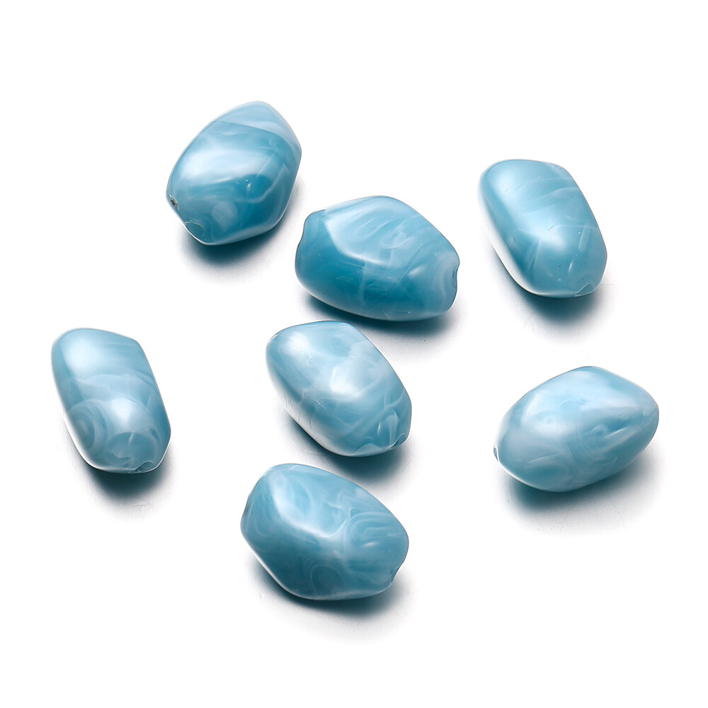 St.kunkka 10 chiếc hạt đá giả hình kim cương hạt không đều Acrylic 13x20mm cho Vòng tay tự làm trang sức vòng cổ làm phụ kiện trang sức