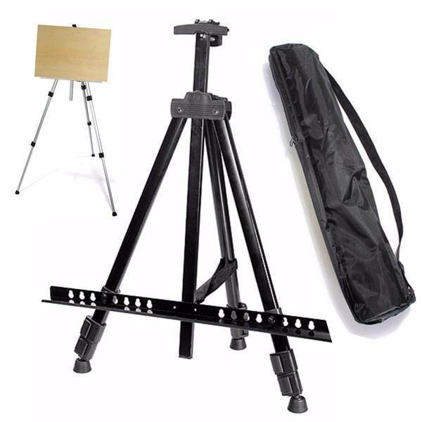 Artist Aluminium Alloy Folding Drawing Painting Easel Adjustable Tripod Stand Black Buy Online At Best Prices In Pakistan Daraz Pk