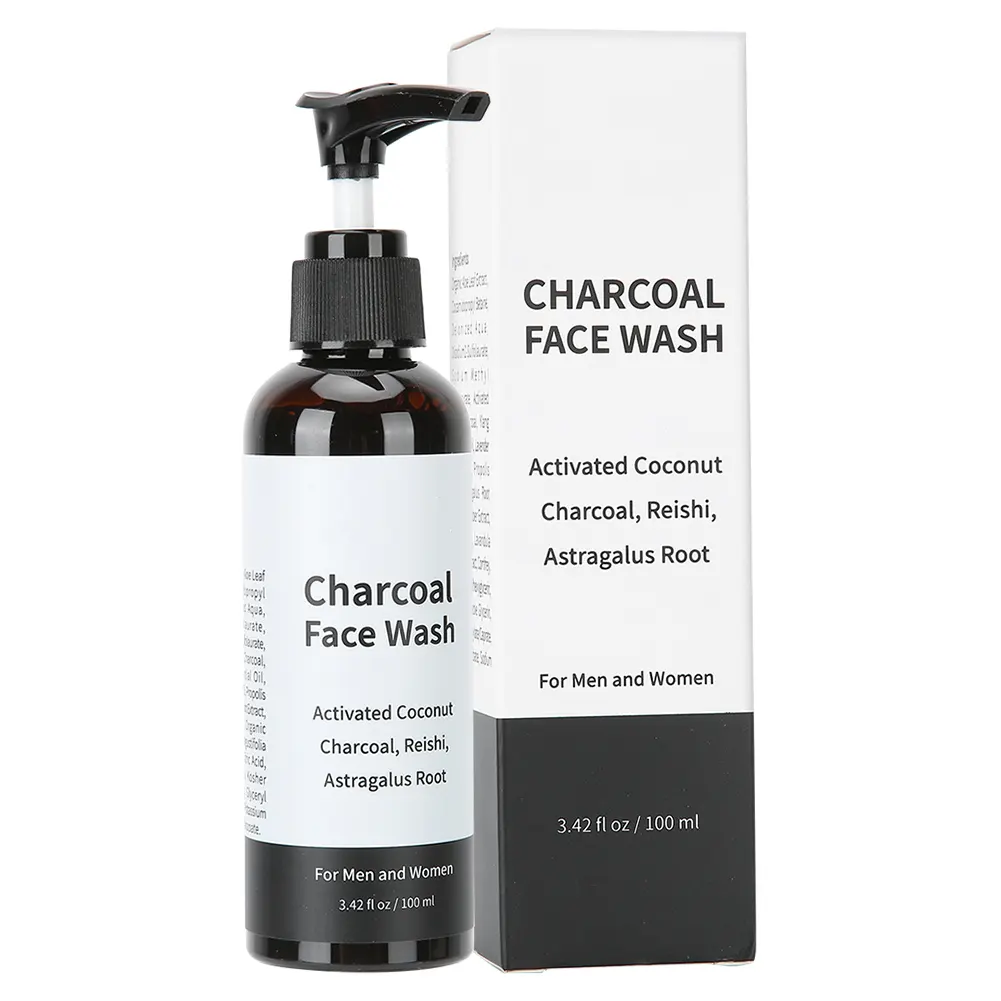 charcoal deep cleansing face wash