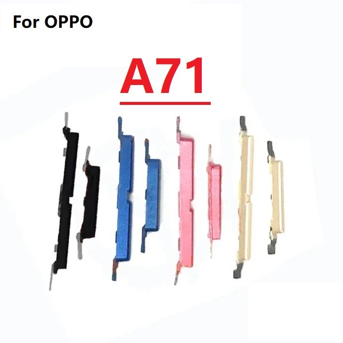 Mới cho Oppo A71 nút nguồn nút bên phím nút âm lượng Bộ phận thay thế