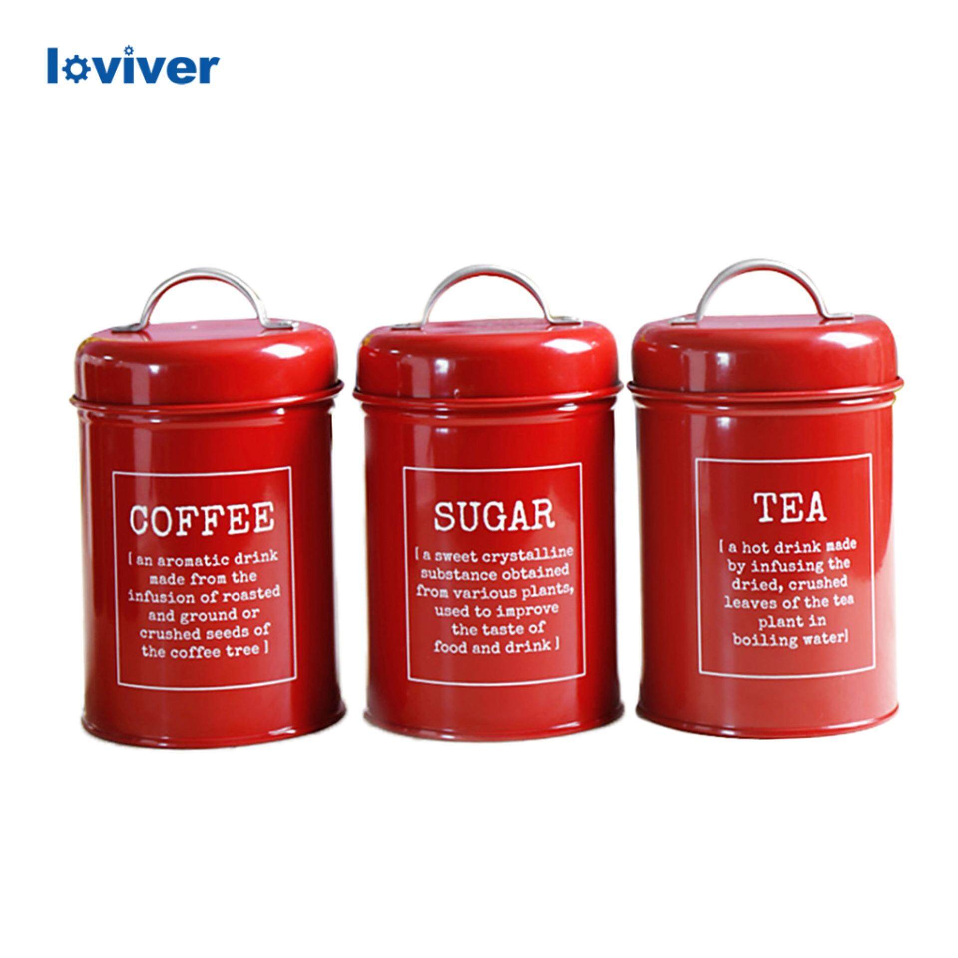 Anglaise Tea, Coffee Sugar Canister Set Homebase atelieryuwa.ciao.jp