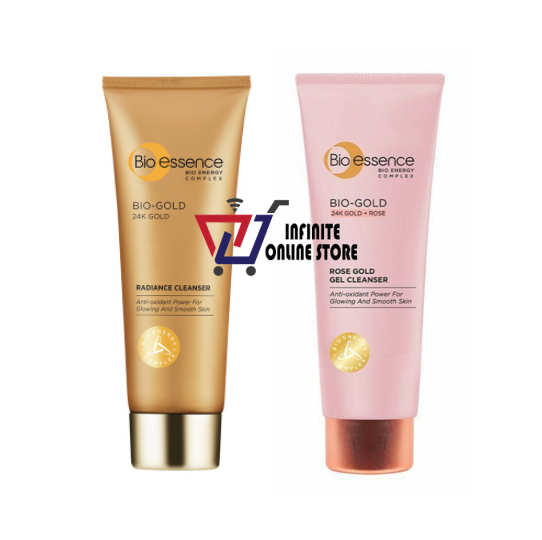 Gambar BIO ESSENCE Bio Gold Radiance Cleanser   Rose Gold Cleanser (100g)
