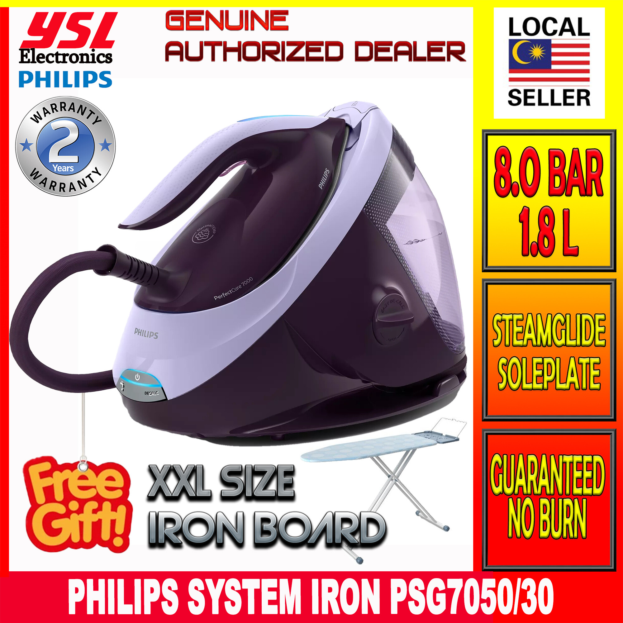philips perfect care elite no steam
