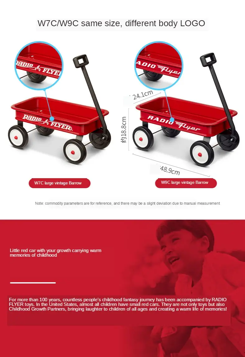 small red wagon toy