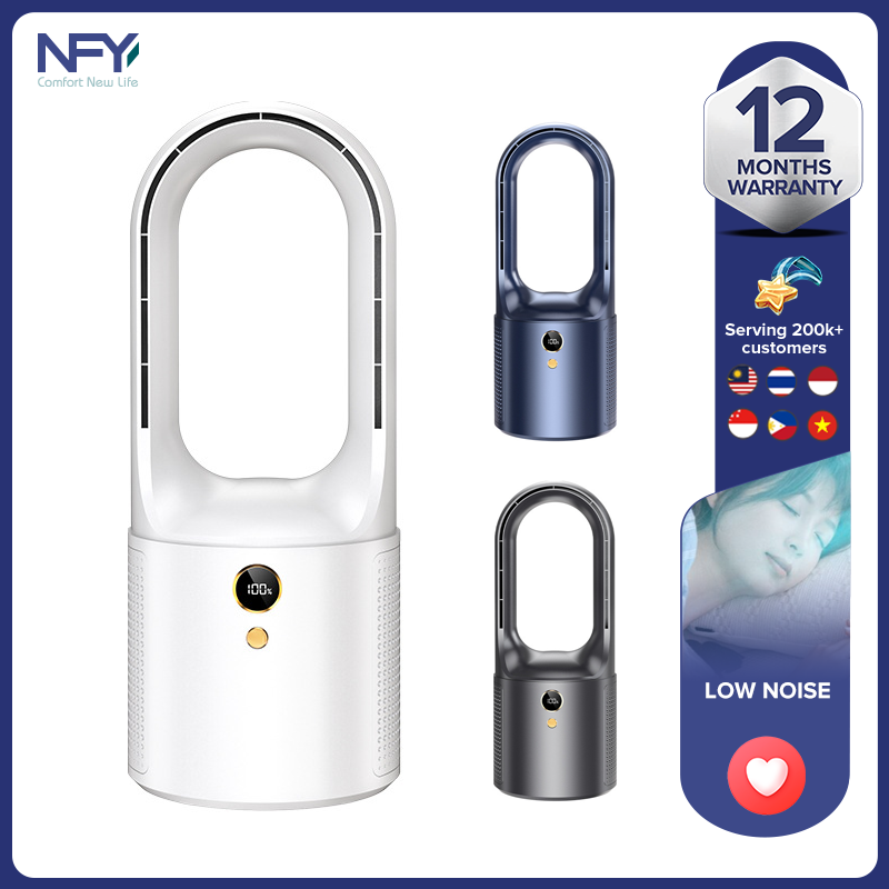 Mesa quạt không cánh quạt điện nhỏ để bàn sạc usb cho ký túc xá văn phòng gia đình quạt tháp