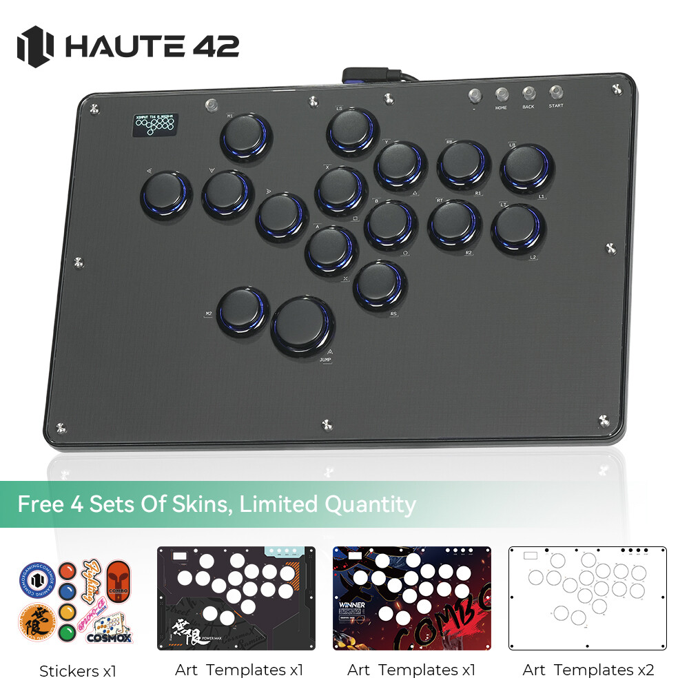 Hitbox Multi-Platform Leverless Arcade Controller For Pc/Ps4/Ps5
