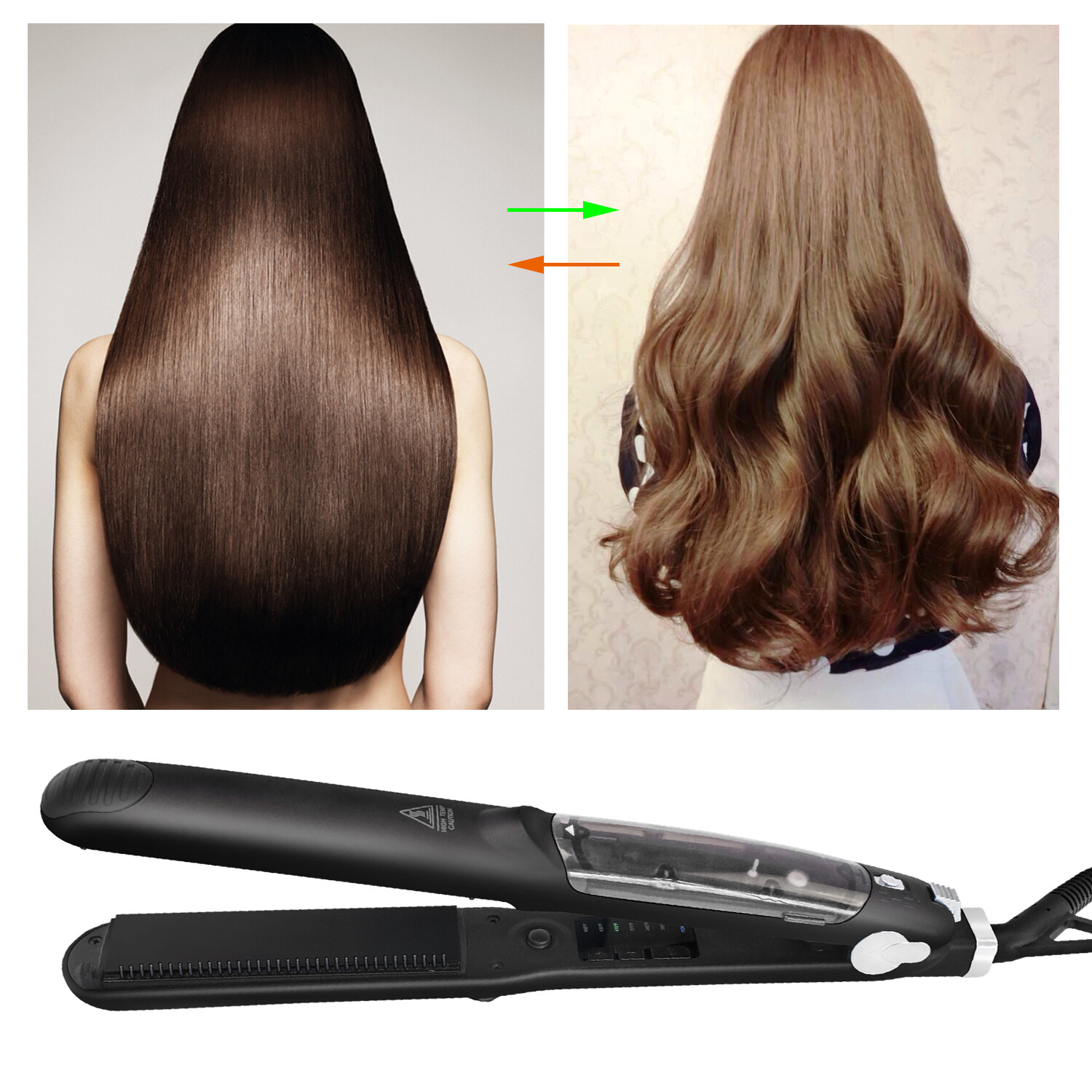 Professional steam clearance hair straightener original