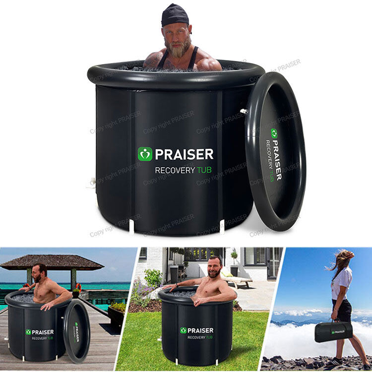 Praiser Recovery Tub Vertical Therapy Outdoor Cold Plunge Pod 360 Tub Walk In With Shower And Bathtub ราคา  2,896 บาท*ส่งฟรี
