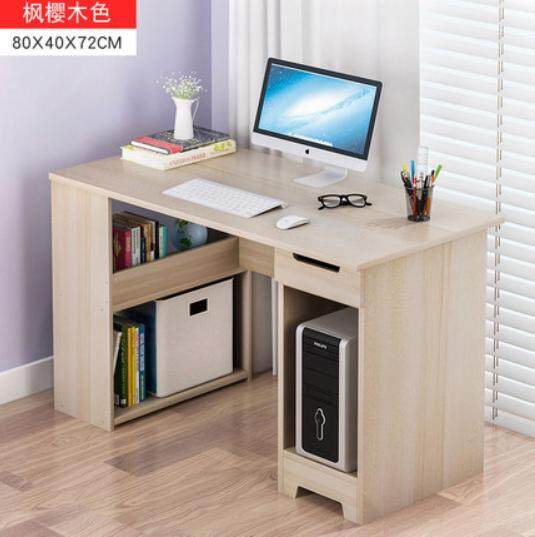 80x40x72cm Light Grey Kelabu Wooden Desk Modern Design Furniture