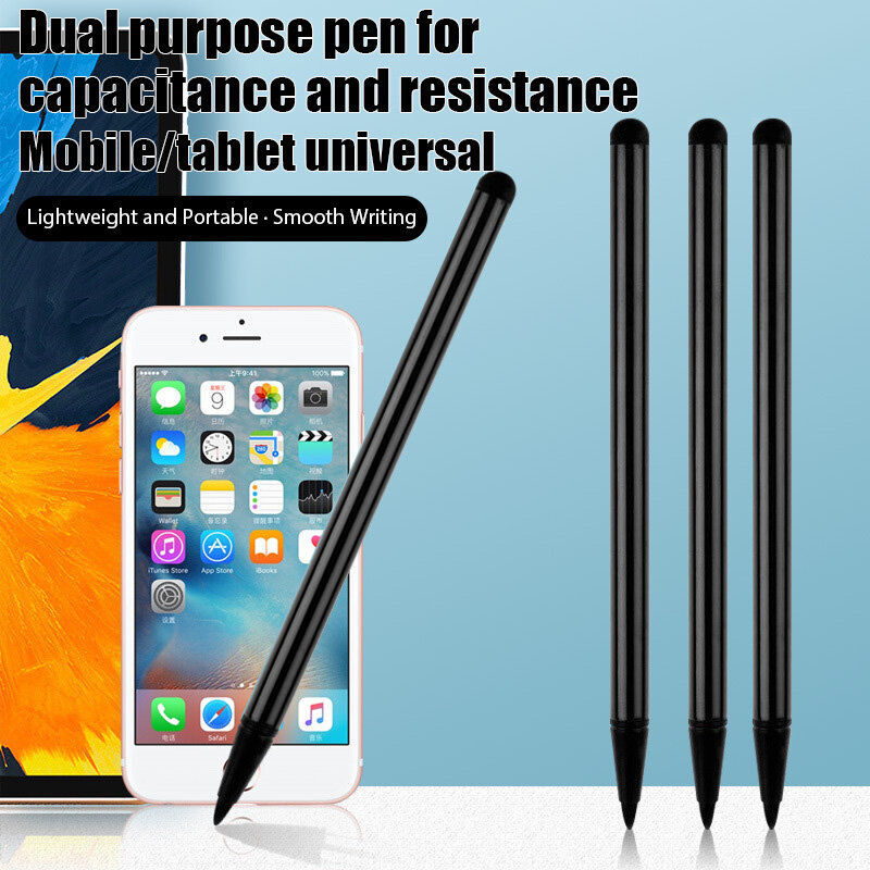Phổ 2 Trong 1 bút chỉ điểm Bảng vẽ Cảm Ứng Điện Dung Màn Hình Thông Minh Bút Chì Cho IOS Android Màn hình cảm ứng iPad Bút Điện Thoại bút cảm ứng Bút chỉ điểm