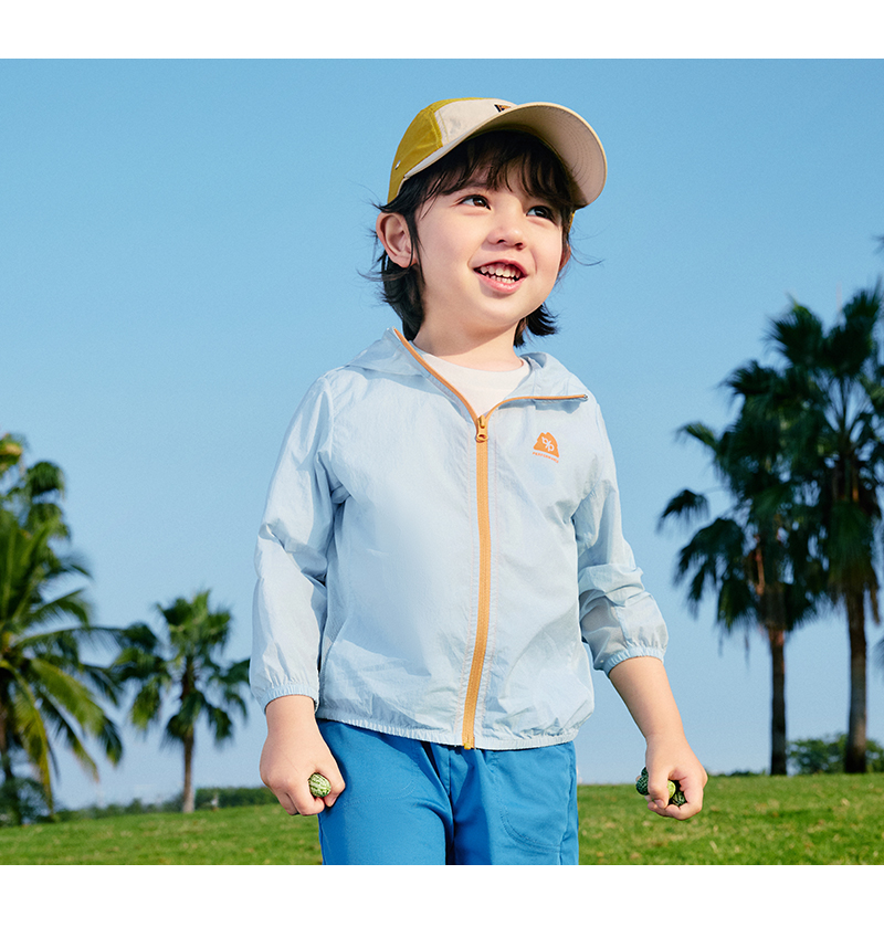 balabala Children Clothing Boy Girl 2025 Summer Thin Coolskin Cool Coat · v2