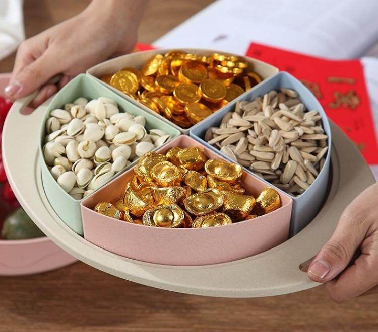 Gambar Wheat Straw made Candy Sweets Biscuit Container