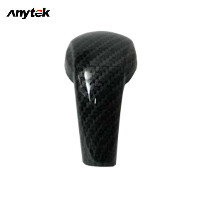 anytek carbon fiber in bánh răng shift shift cover trim cho mazda 2 3 6 cx3 cx5 2