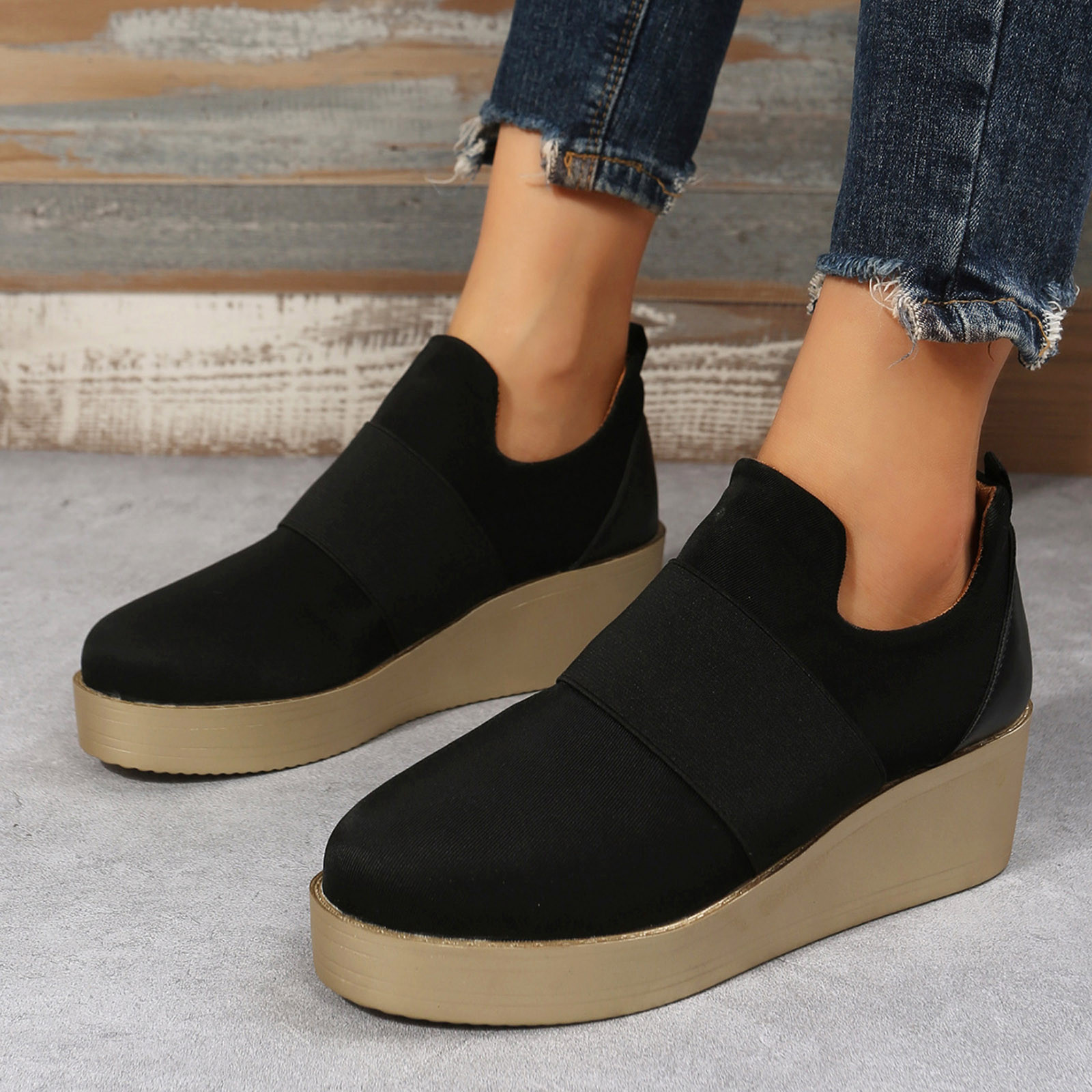 comfortable work shoes wedges