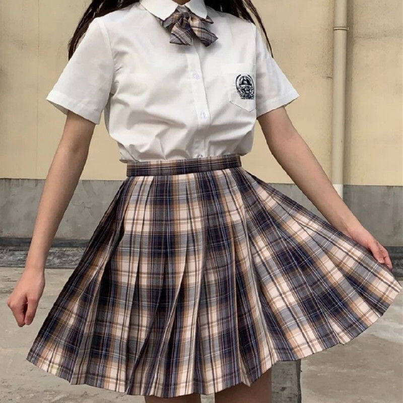ẢNH THẬT Set đồng phục học sinh Hàn Quốc Ulzzang áo GiLê phối váy xếp li  áo sơ mi cà vạt tiểu thư ngọt sang chảnh  HolCim  Kênh Xây Dựng