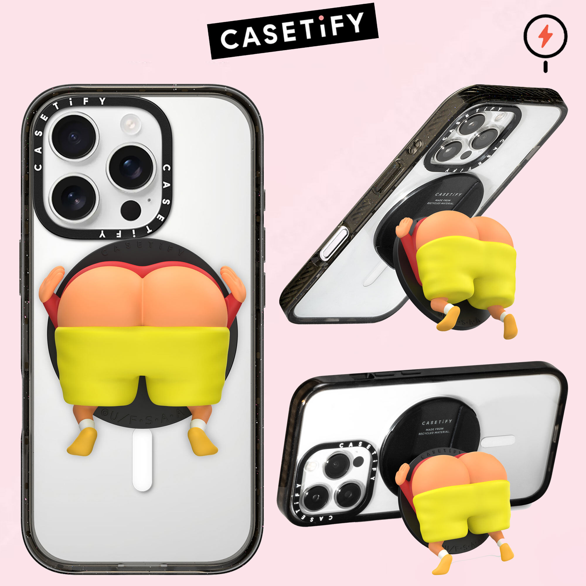 iPhoneアクセサリー Casetify iPhone 17 Pro Max JOGUMAN CASETiFY x JOGUMAN Series 5 Impact Case with Magsafe for iPhone 17